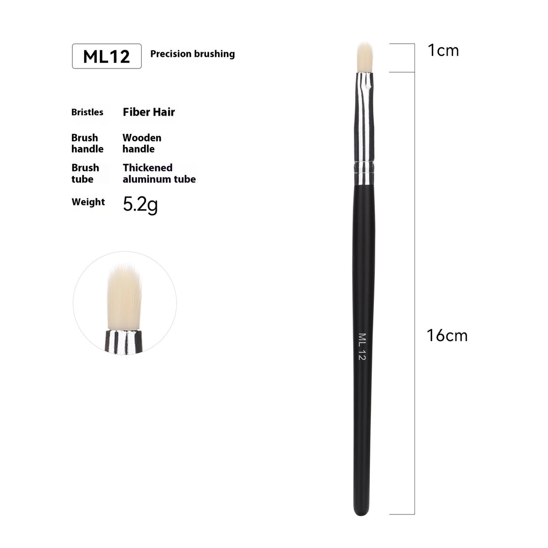 🖌️ 32-Piece Professional Makeup Brush Set – Wooden Handle Brushes with Leather Storage Bag 💄✨