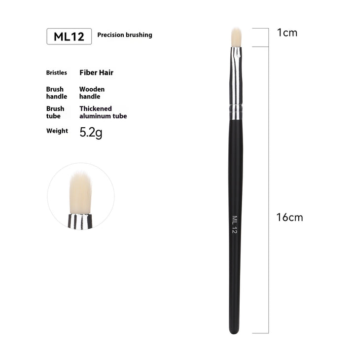 🖌️ 32-Piece Professional Makeup Brush Set – Wooden Handle Brushes with Leather Storage Bag 💄✨