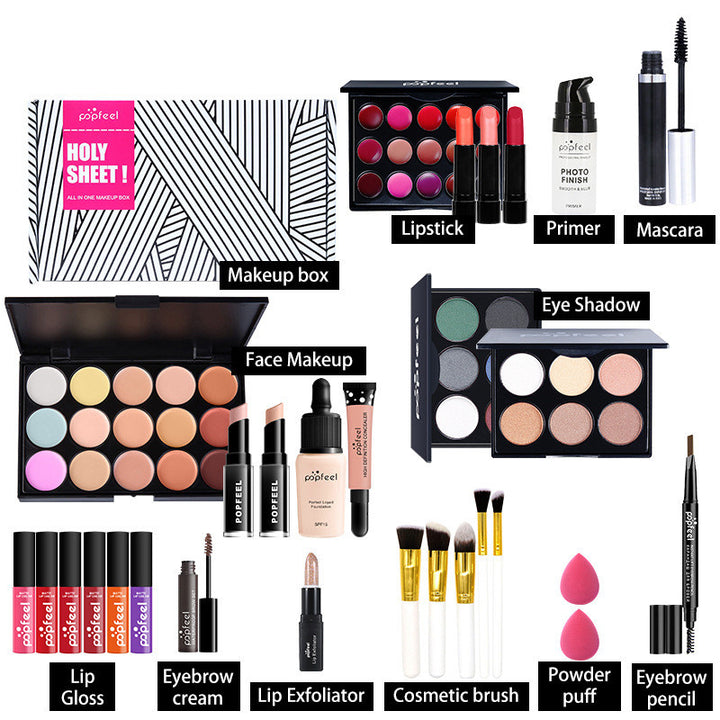 💄 Beginner Makeup Cosmetics Set – Concealer, Eyeliner & Eyebrow Pencil Kit (Multi-Variant) ✨