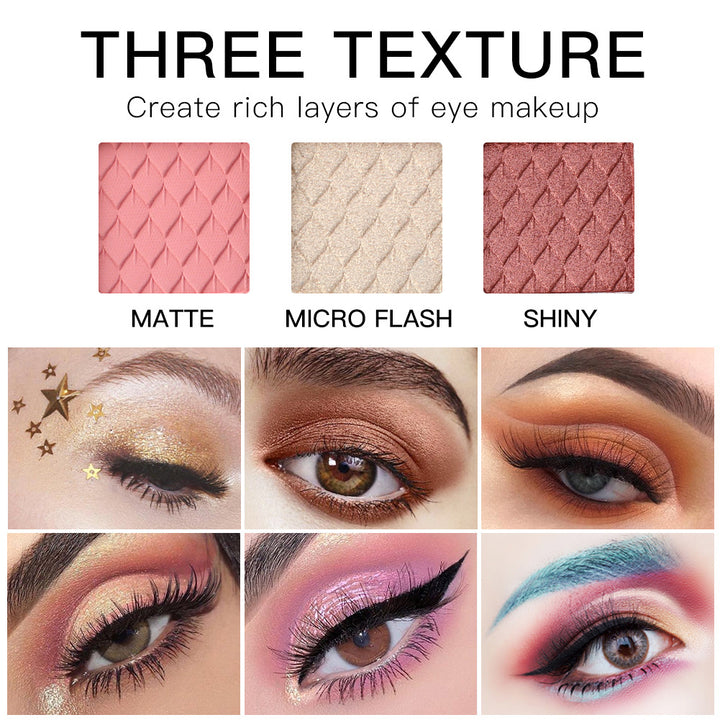 🌈 Multicolor Eyeshadow Palette Set – Long-Lasting & Fade-Resistant Makeup Kit ✨