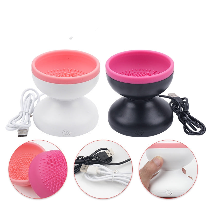 ✨ Portable Electric Makeup Brush Cleaner — USB Automatic Cleaning Tool 💄🧼⚡