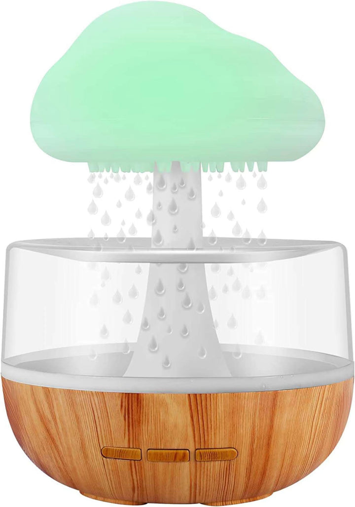 ☁️💧 Rain Cloud Humidifier | Colorful Water Drop Aroma Diffuser ✨