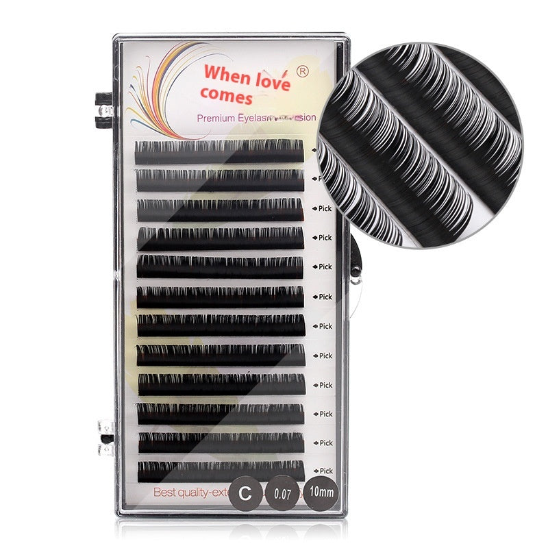 👁️✨ Grafting False Eyelashes – Korea Silk Volume Lash Extensions