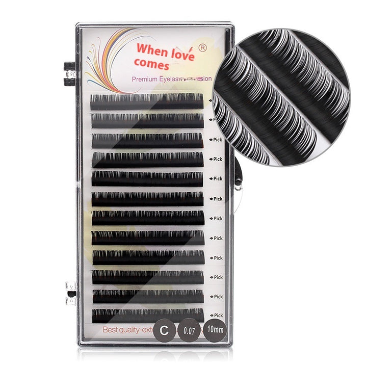 👁️✨ Grafting False Eyelashes – Korea Silk Volume Lash Extensions