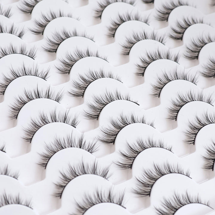 👁️✨ 3D False Eyelashes – Multi-Layered Realistic Soft & Comfortable Lashes