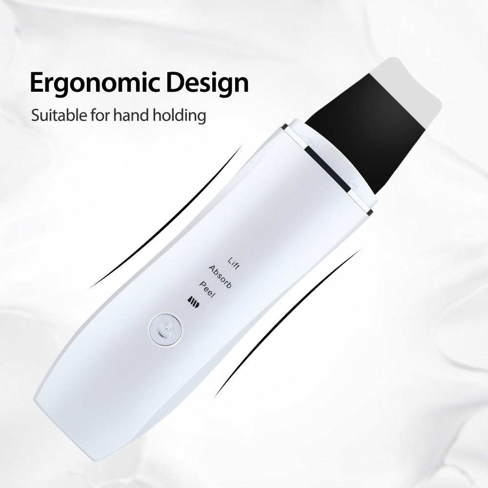 💖🌀 Ultrasonic Skin Spatula | Facial Pore & Blackhead Deep Cleansing Beauty Device