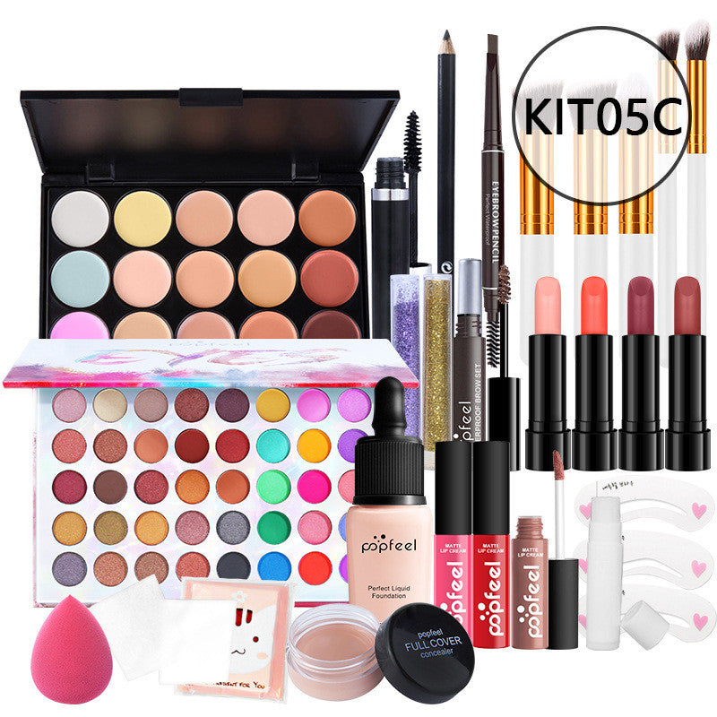 💄 Beginner Makeup Cosmetics Set – Concealer, Eyeliner & Eyebrow Pencil Kit (Multi-Variant) ✨