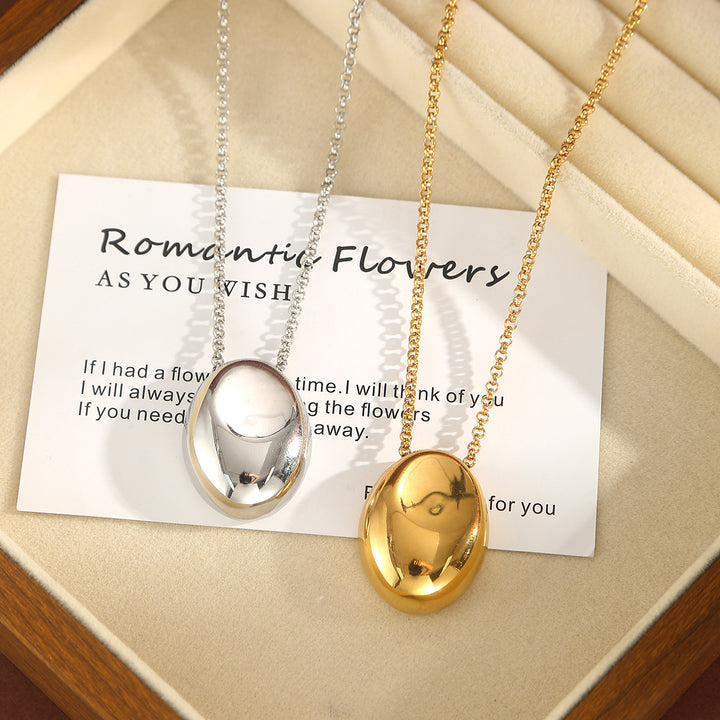 Stylish Minimalist Unisex Necklace – Stainless Steel Geometric Pendant
