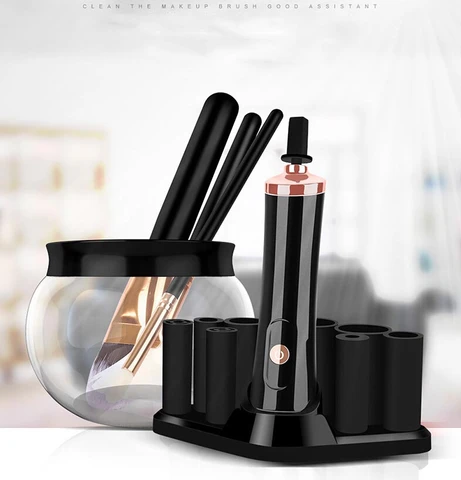 ✨ Electric Makeup Brush Cleaner — Automatic Cleaning Tool 💄🧼