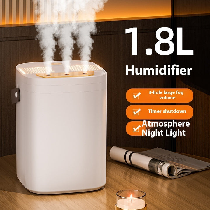 💧🌿 Three Spray Humidifier | Large Capacity Household Air Humidifier