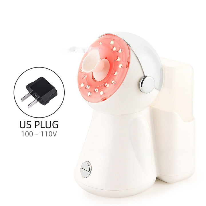 💆‍♀️🌈 Facial Steamer With 7-Color LED Light