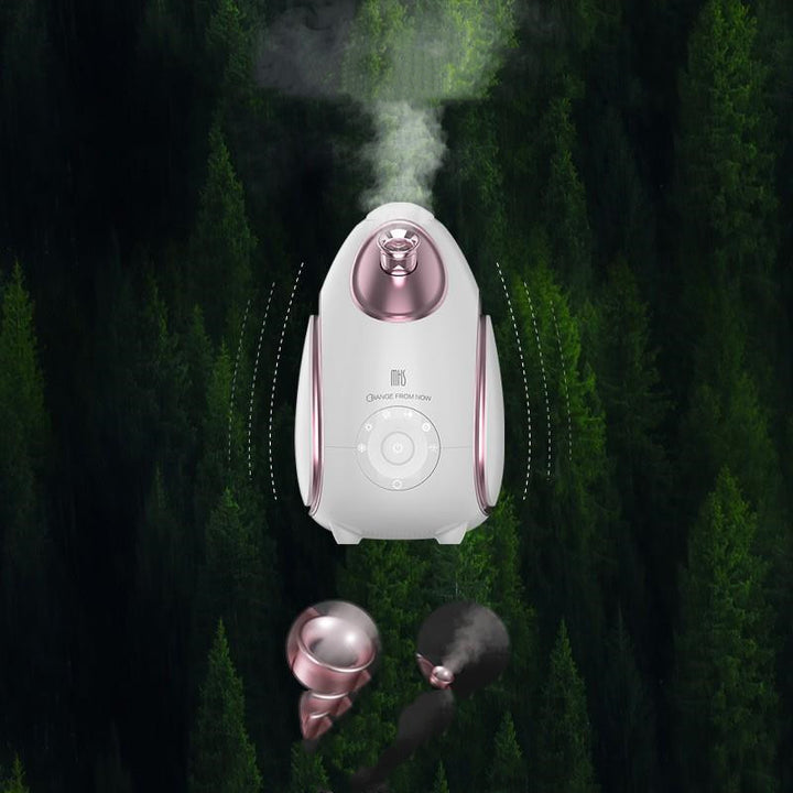 💨🌿 Household Face Aromatherapy Steamer | Hot & Cold Facial Spa Device