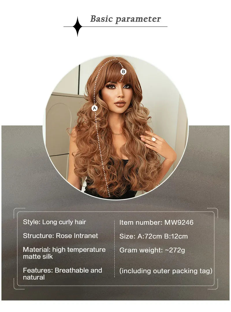 28-inch Layered Long Straight Black Middle-Parted Synthetic Matte Hair Wig for Women, Heat Resistant.