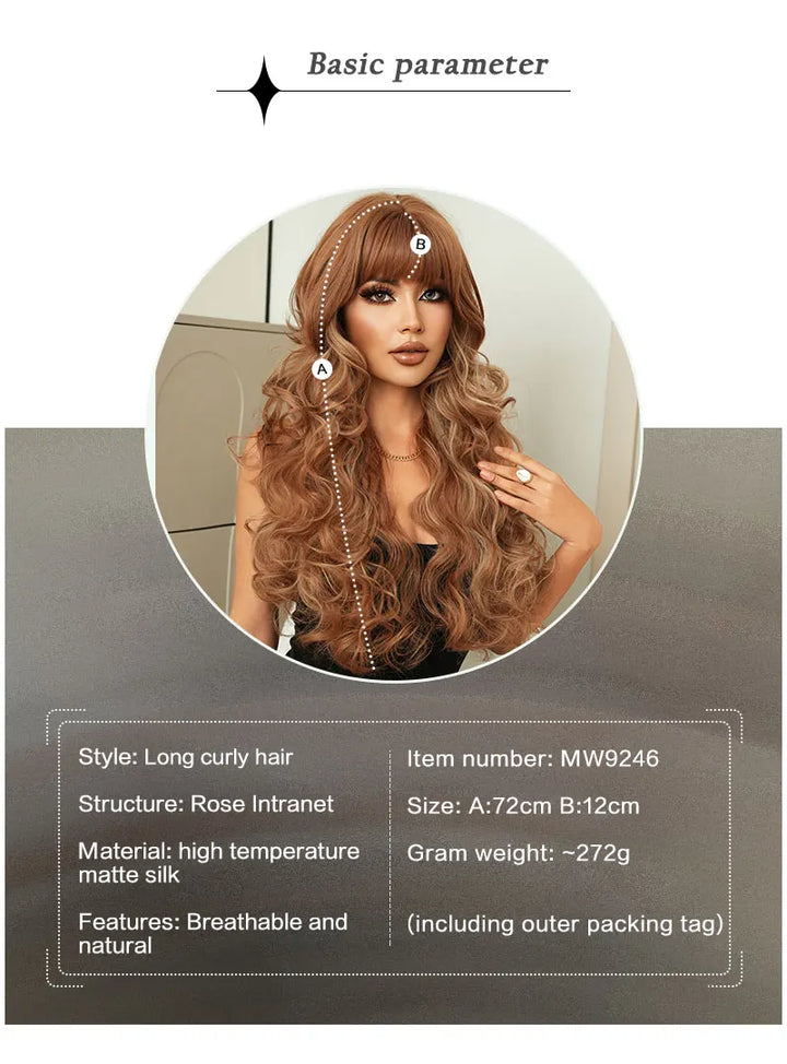 28-inch Layered Long Straight Black Middle-Parted Synthetic Matte Hair Wig for Women, Heat Resistant.