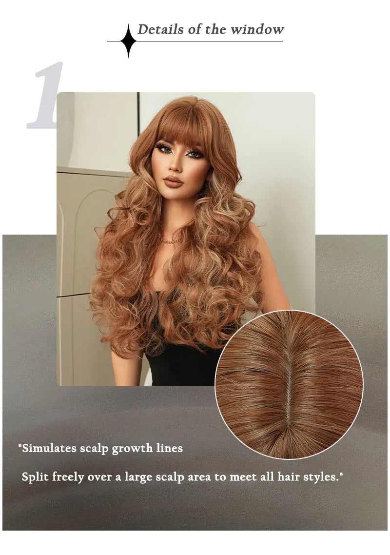 28-inch Layered Long Straight Black Middle-Parted Synthetic Matte Hair Wig for Women, Heat Resistant.