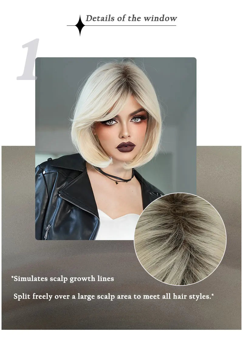 Tiffany Valentine Halloween Wig Costume Blonde The Bride of Chucky Cosplay Wig.