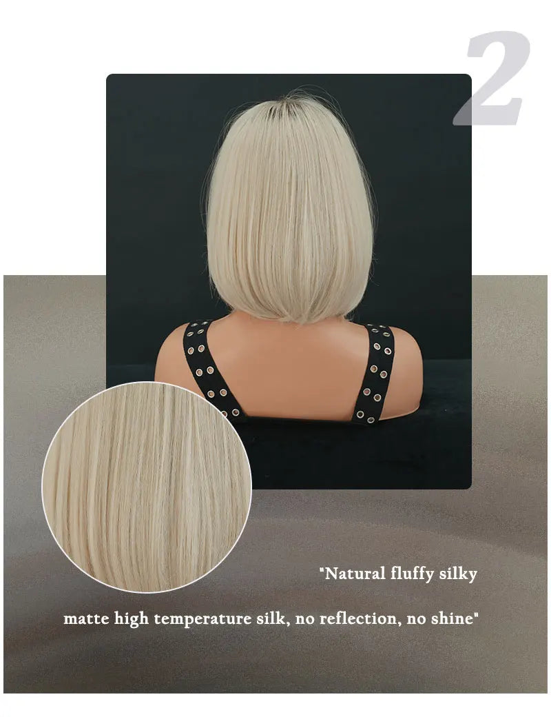 Tiffany Valentine Halloween Wig Costume Blonde The Bride of Chucky Cosplay Wig.