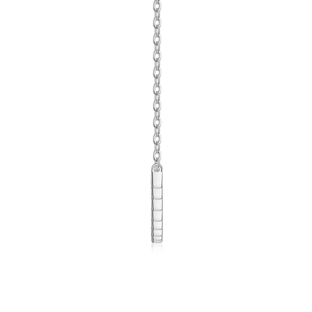 Luxury Minimalist Moissanite Pendant Necklace – Gold-Plated S925 Silver