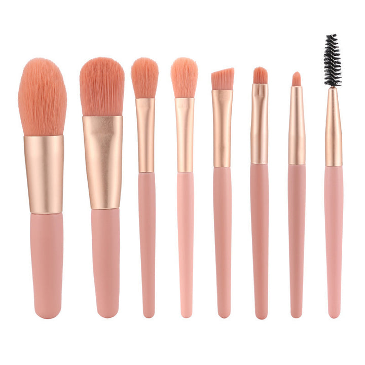 ✨ 8-Piece Makeup Brush Set — Face & Eye Essentials 💄