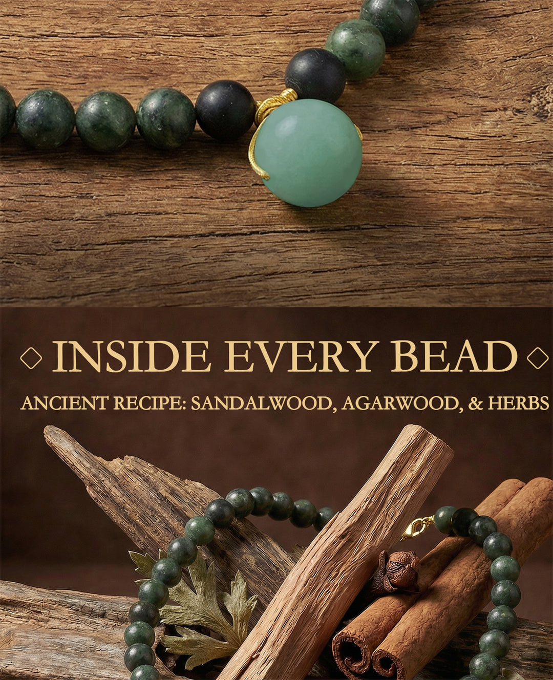 Chinese Herbal Necklace – Traditional Style Lightweight Wellness Pendant Necklace