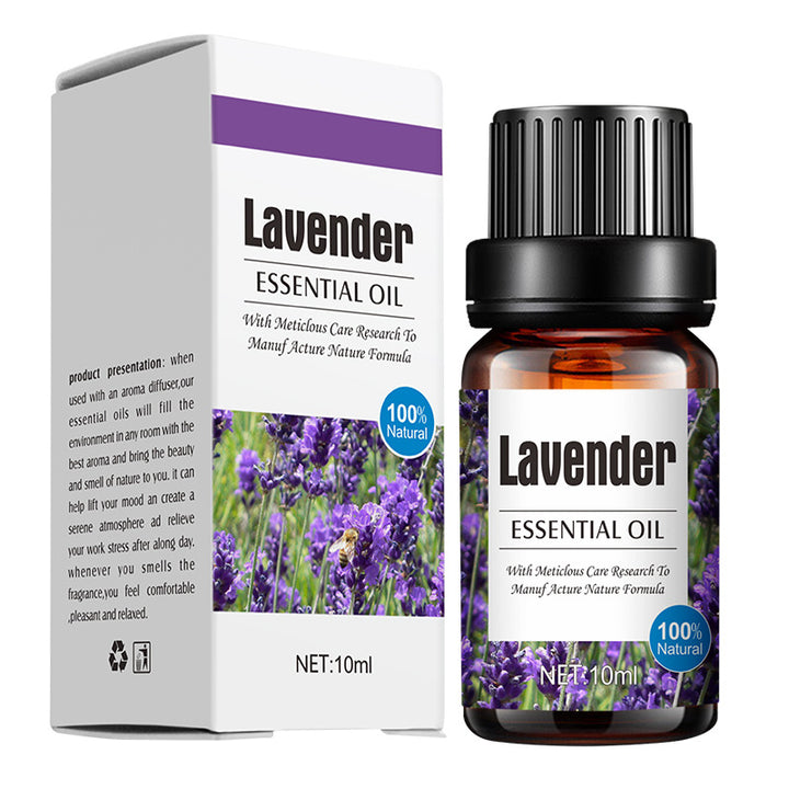 ✨ Aromatherapy Essential Oil — Sweet Orange & Lavender (10ml) 🌿🍊💜