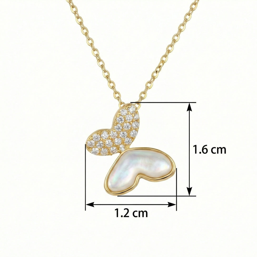💎 Elegant Butterfly Pendant Necklace