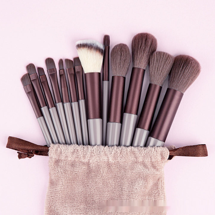 ✨ Portable Complete Makeup Brush Set — Multi-Color Beauty Tools Kit 💄
