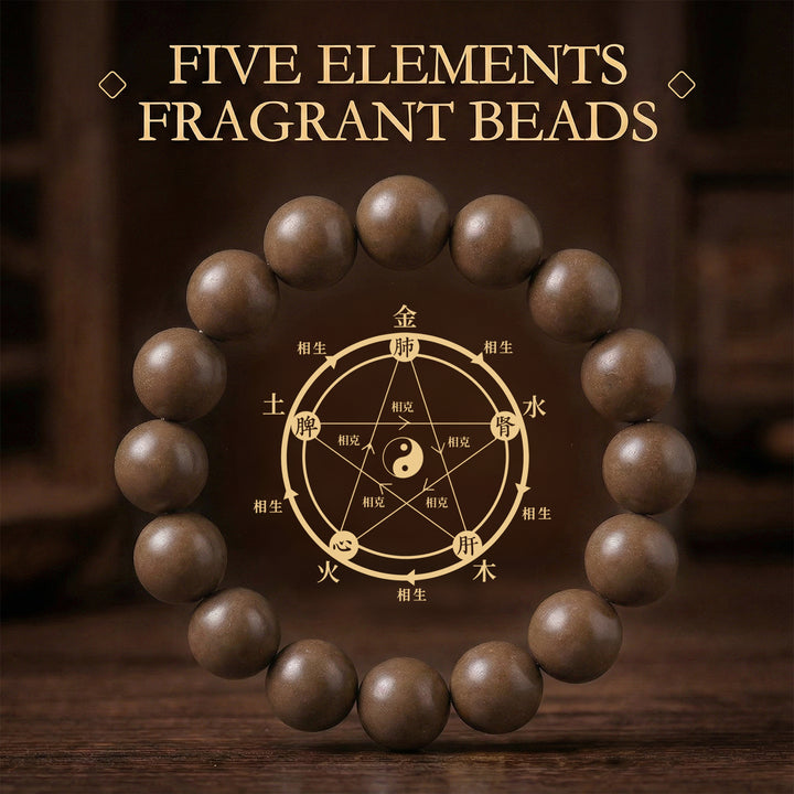 Chinese Herbal Bead Bracelet – Lightweight Wellness Jewelry