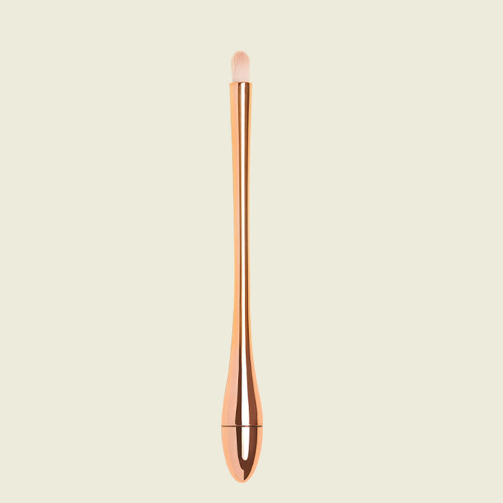 ✨ Small Waist Rose Gold Makeup Brush Set — Soft Hair Beauty Tools 💄🌹