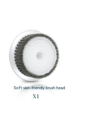 💖🌀 Electric Washing Brush | Interchangeable Head Cleansing & Makeup Removal Instrument