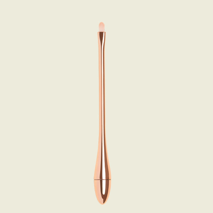 ✨ Small Waist Rose Gold Makeup Brush Set — Soft Hair Beauty Tools 💄🌹