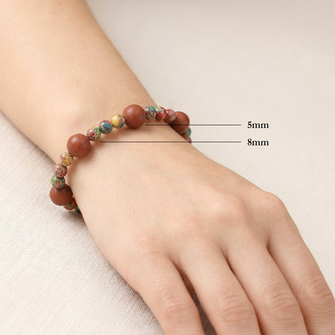 Chinese Herbal Bead Bracelet – Lightweight Wellness Jewelry