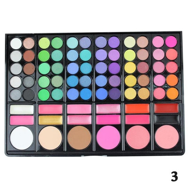 🎨✨ 78 Color Eyeshadow Palette | Matte & Shimmer Makeup Kit 💄