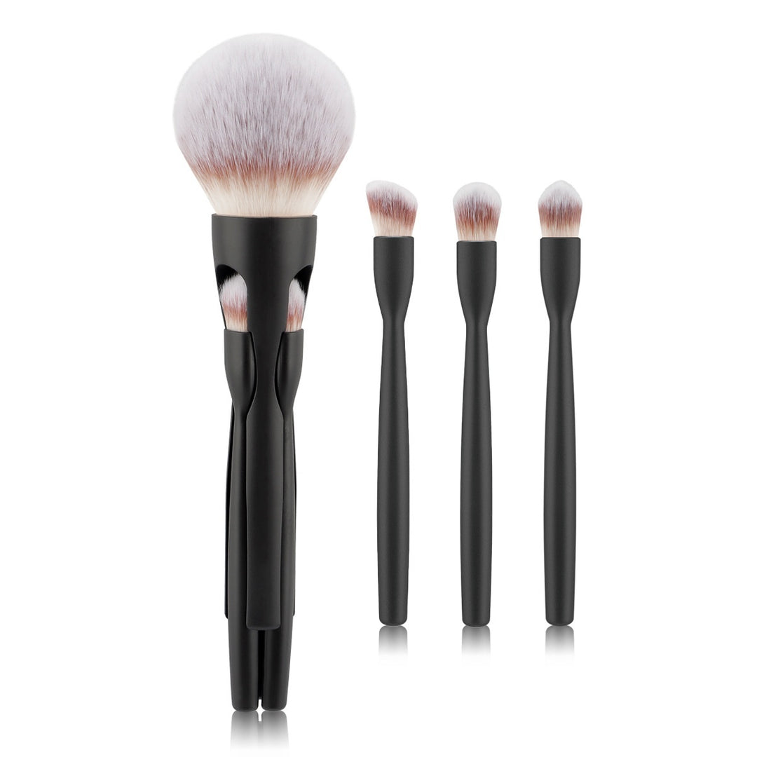 🖌️ 4-in-1 Magnetic Makeup Brush – Multi-Function Tool for Powder & Eyeshadow ✨