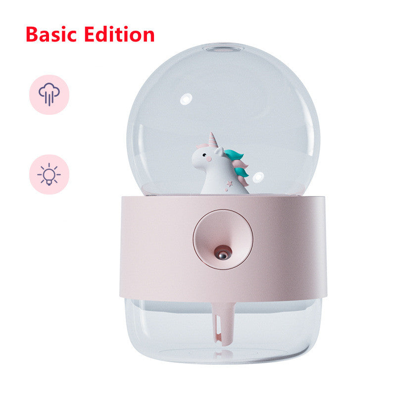 🔮💧 3-in-1 Rotating Crystal Ball Humidifier | Wireless Large Capacity Aroma Diffuser ✨🌿