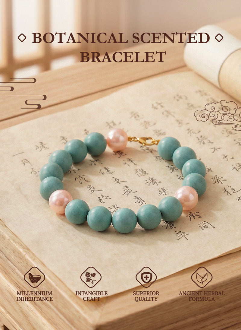 Chinese Herbal Bead Bracelet – Lightweight Traditional Wellness Jewelry