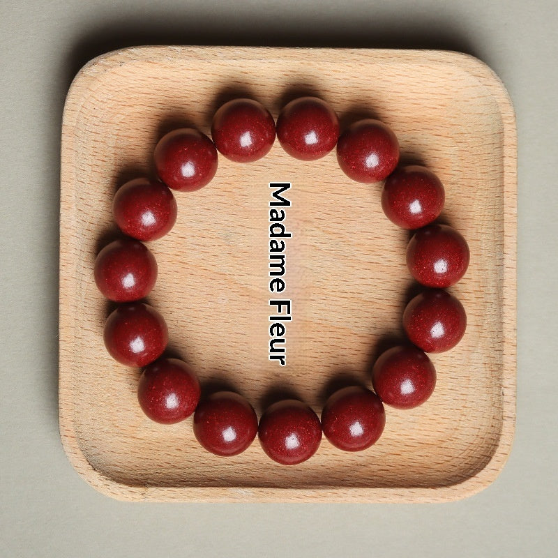 Natural Incense Bead Bracelet – Handmade Ethnic Style Unisex Jewelry