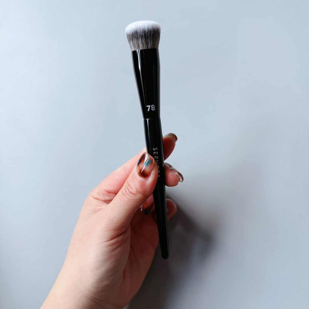 🌸 Lotus Series Double-Ended Makeup Brush – Foundation, Eyeshadow, Concealer & Blending Tool 💄✨
