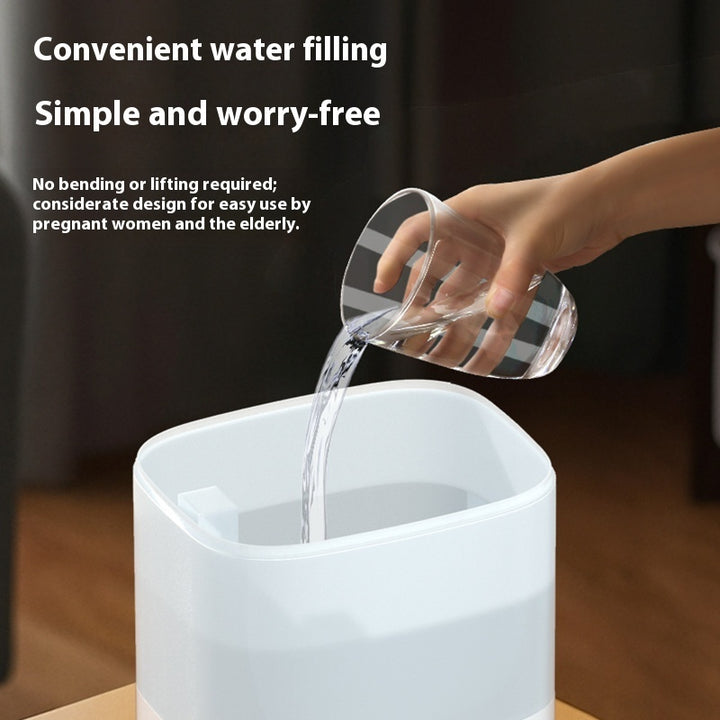 💧🌙 2L Large Capacity Dual Nozzle Humidifier | USB Aromatherapy Night Light Atomizer ✨