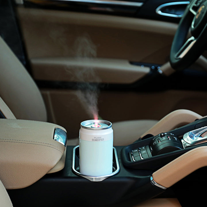 🔥💧 Cold Flame Humidifier | USB Mini Wireless Aroma Mist Diffuser 🌈✨
