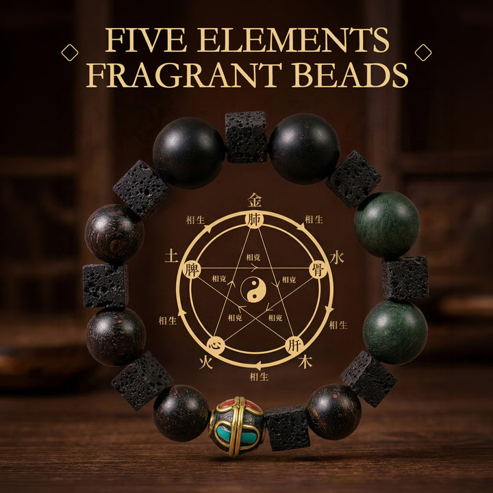 Chinese Herbal Bead Bracelet – Lightweight Wellness Jewelry