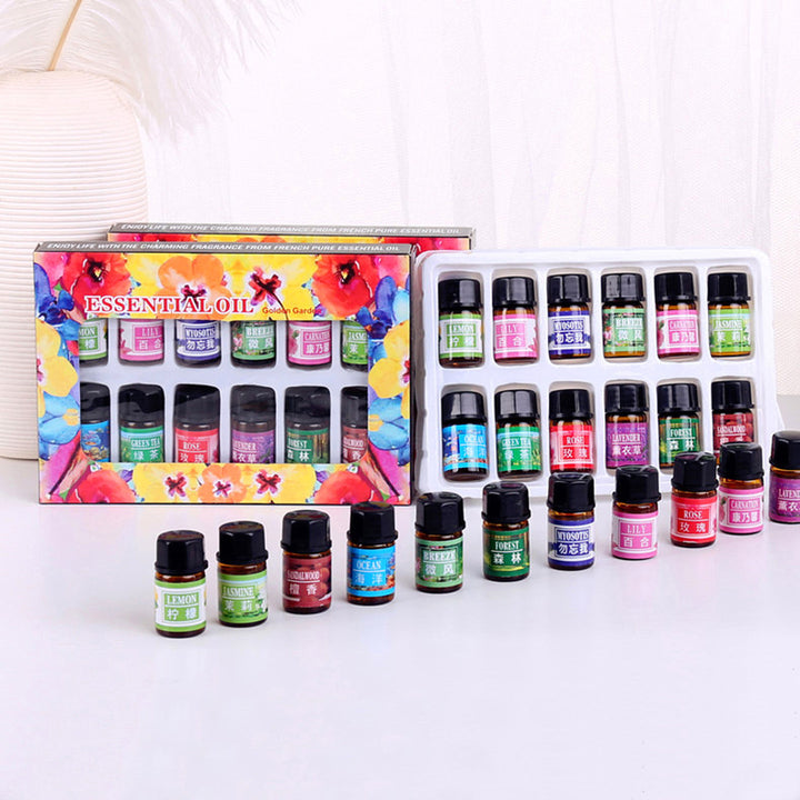 ✨ Water-Soluble Humidifier Aromatherapy Essential Oils Set — 12 × 3ml 🌿💧