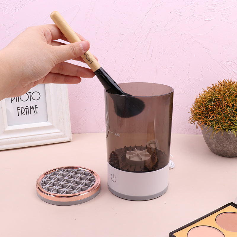 ✨ Portable Electric Makeup Brush Cleaner — USB Automatic Cleaning Machine 💄🧼⚡