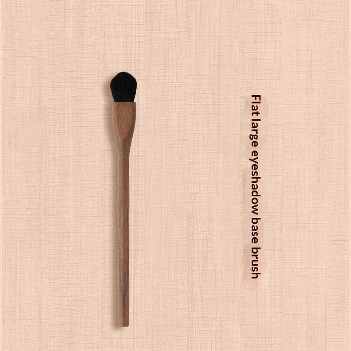 ✨ H Set Vintage Black Walnut Makeup Brush Set — 24-Piece Luxury Kit 💄🌿