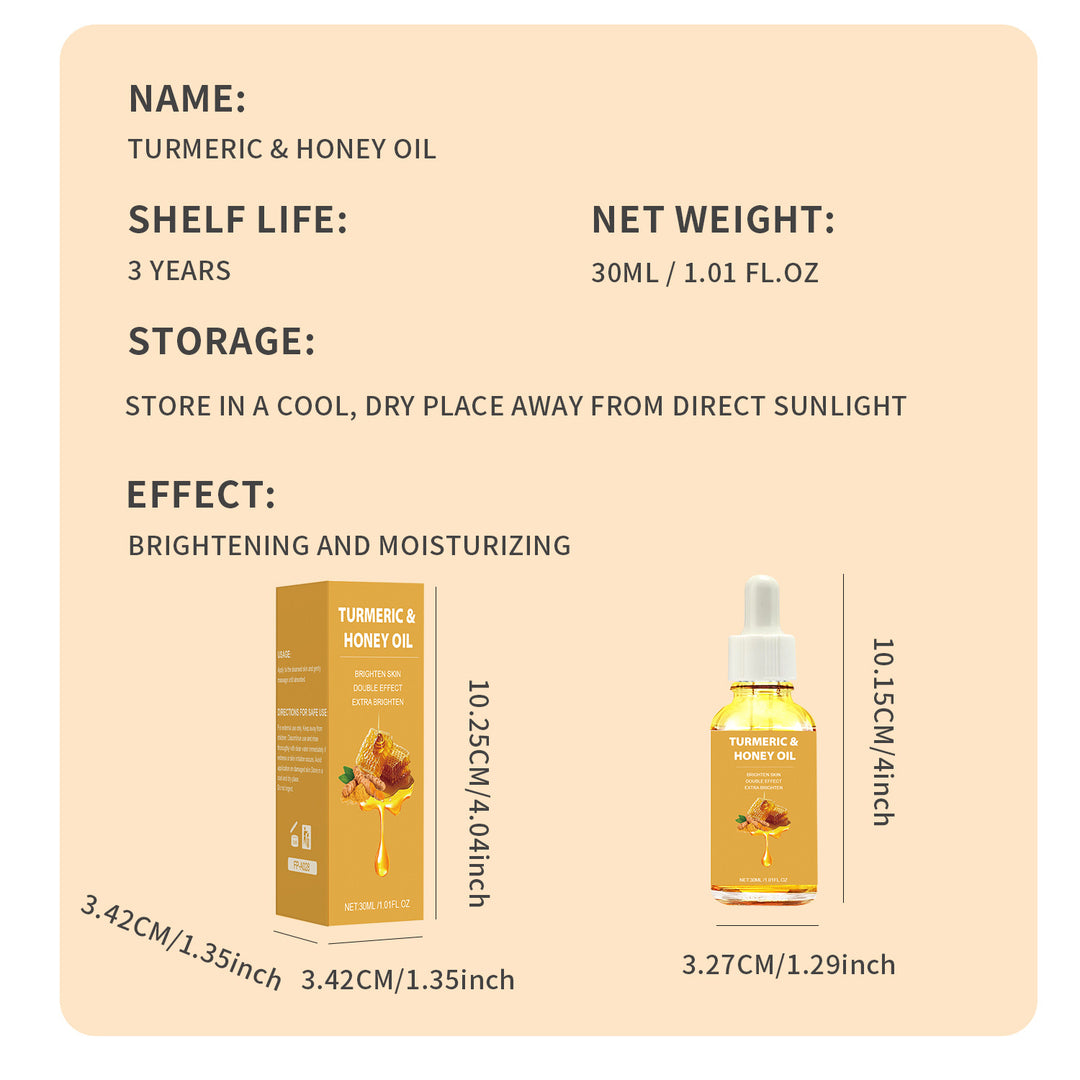 ✨ Turmeric Honey Essential Oil — 30ml (Neutral Packaging) 🌿💧