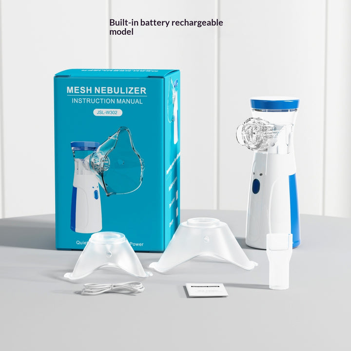 💨👶 Portable Handheld Atomizer | USB Medical-Grade Nebulizer for Children & Adults