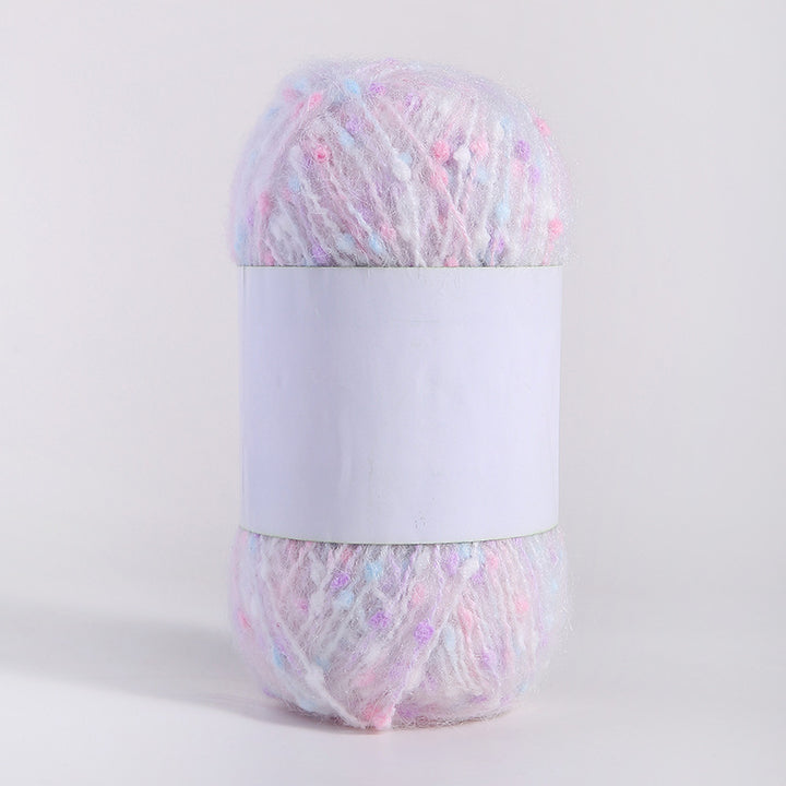 Colored Mohair Knitting Yarn – Soft Hand Woven Mohair Thread for Sweaters, Scarves & DIY Crafts