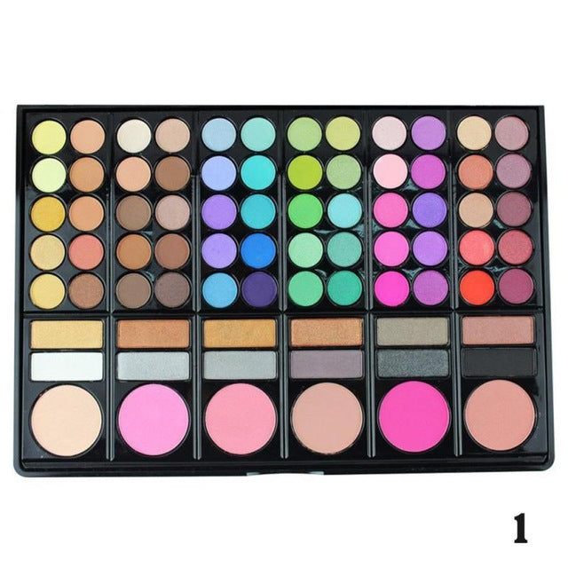 🎨✨ 78 Color Eyeshadow Palette | Matte & Shimmer Makeup Kit 💄