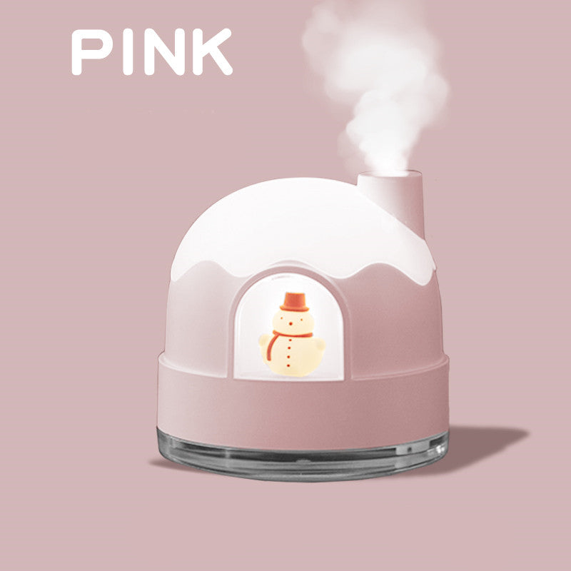 🐻💧 Indoor Cartoon Cute Humidifier | Rechargeable & Plug-In USB Mist 🌿✨