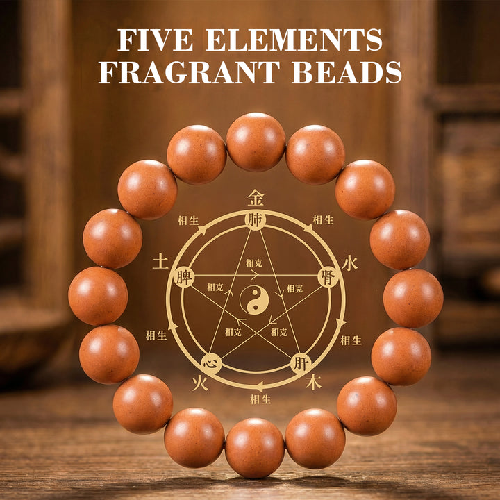 Chinese Herbal Bead Bracelet – Lightweight Wellness Jewelry